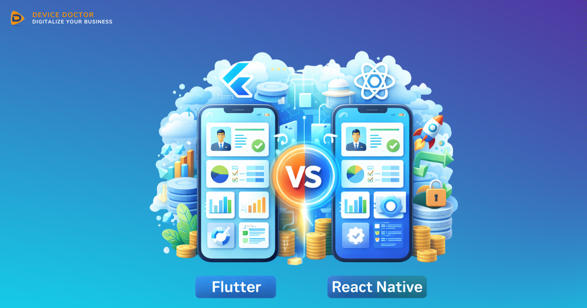 Flutter vs React Native for Enterprise Mobile Apps 2026 Guide